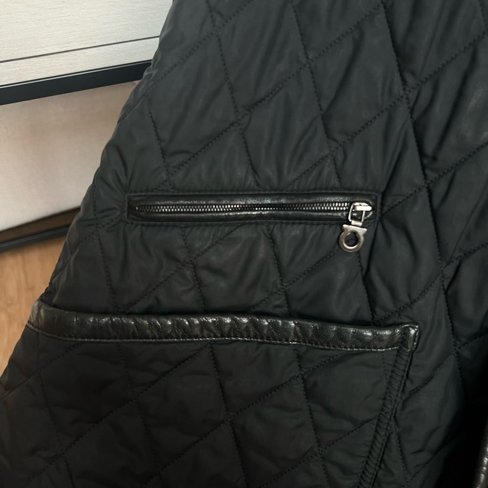 Salvatore Ferragamo Buttoned Patch Jacket - image 7